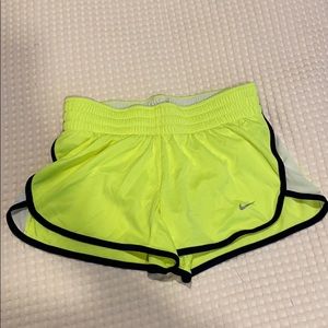 Neon Nike shorts